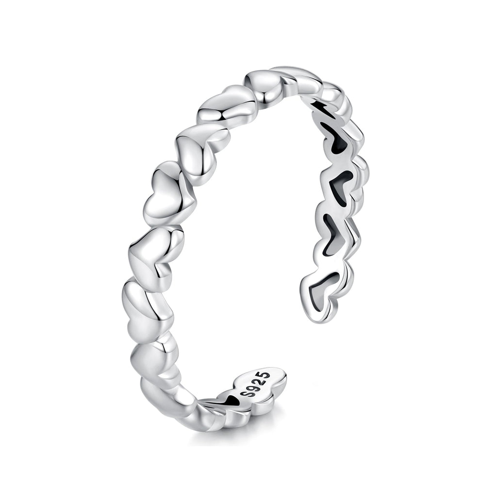 925 Sterling Silver Oxidized Silver 0.3cm Width Ring for Unisex