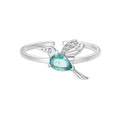 925 Sterling Silver Pavé CZ Ring