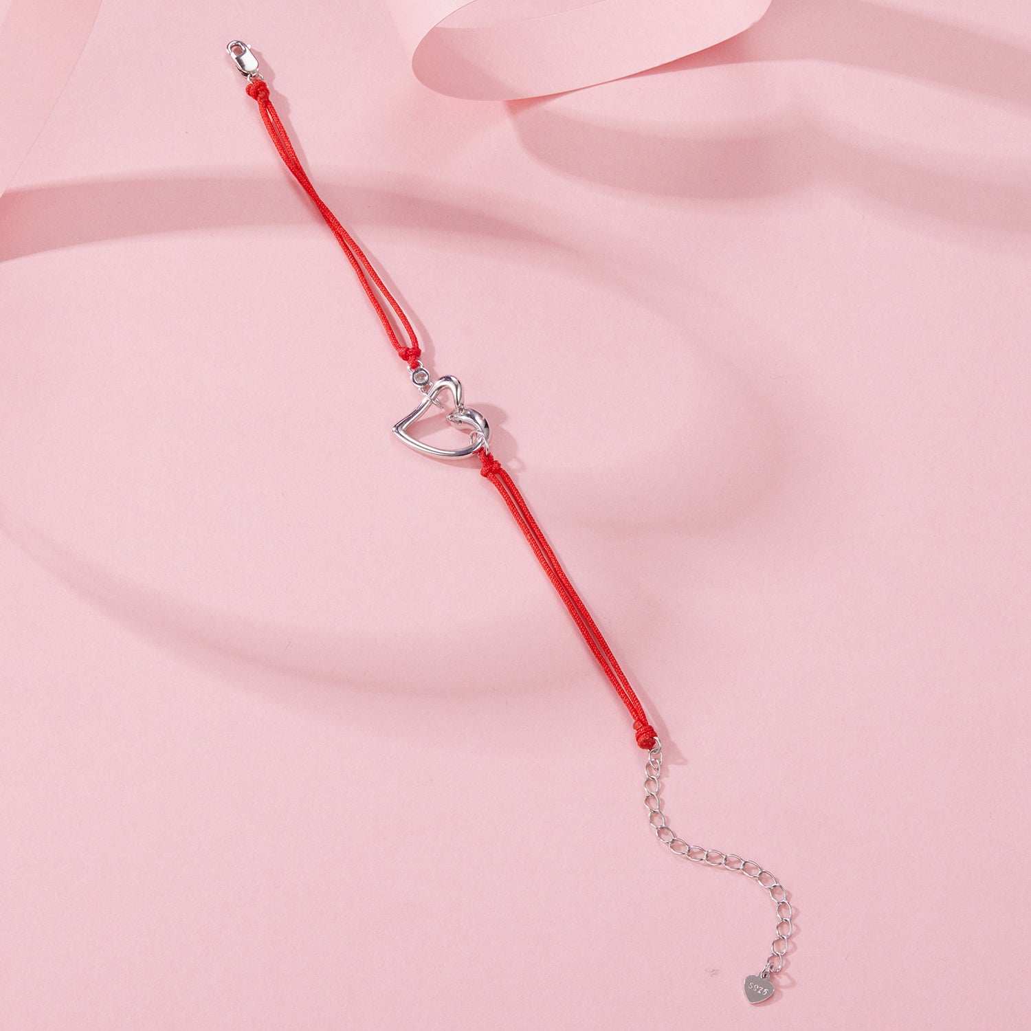 925 Sterling Silver White Gold Plated Bracelet with CZ Pavé Setting, 15+6cm Length for Women