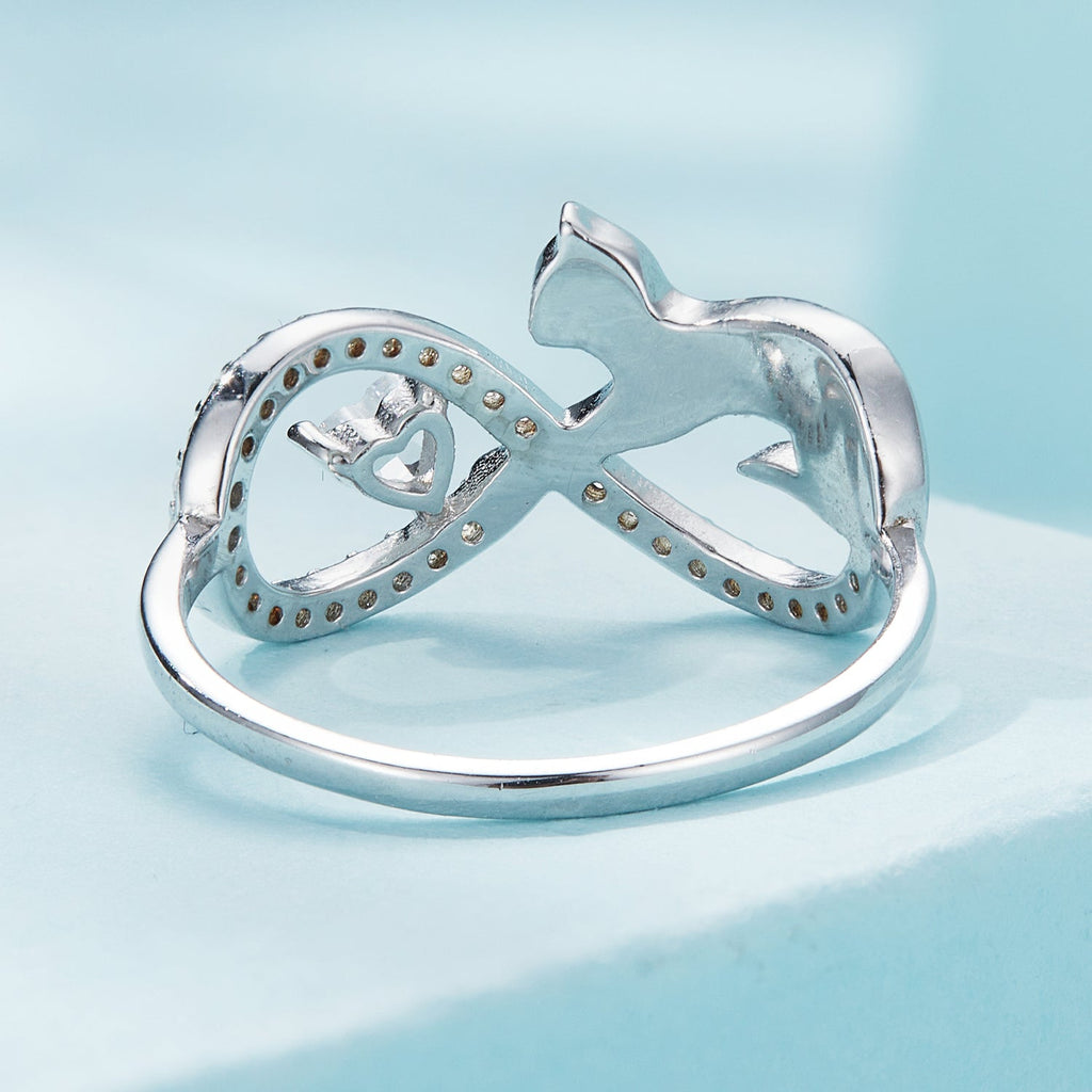 925 Sterling Silver 3mm CZ Pavé Setting Ring Size 7.0 for Women
