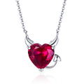 925 Sterling Silver Necklace with 1.5x1.3 cm Pendant for Women