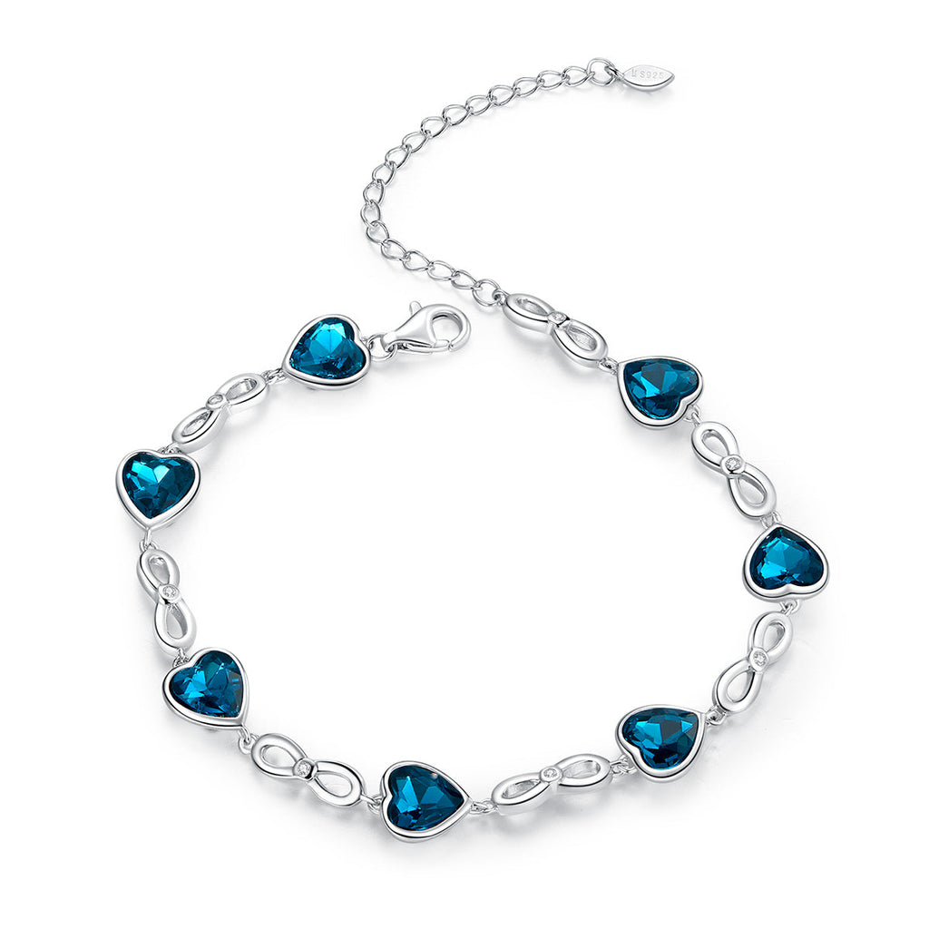 925 Sterling Silver Adjustable Bracelet for Women
