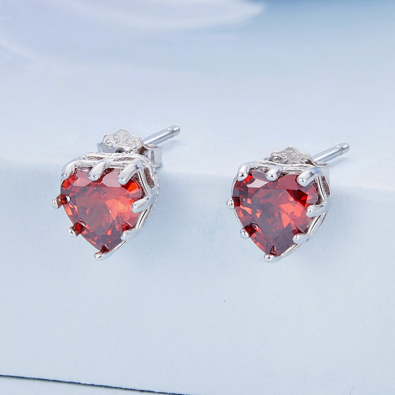 925 Sterling Silver Earrings with Pavé Setting CZ for Women