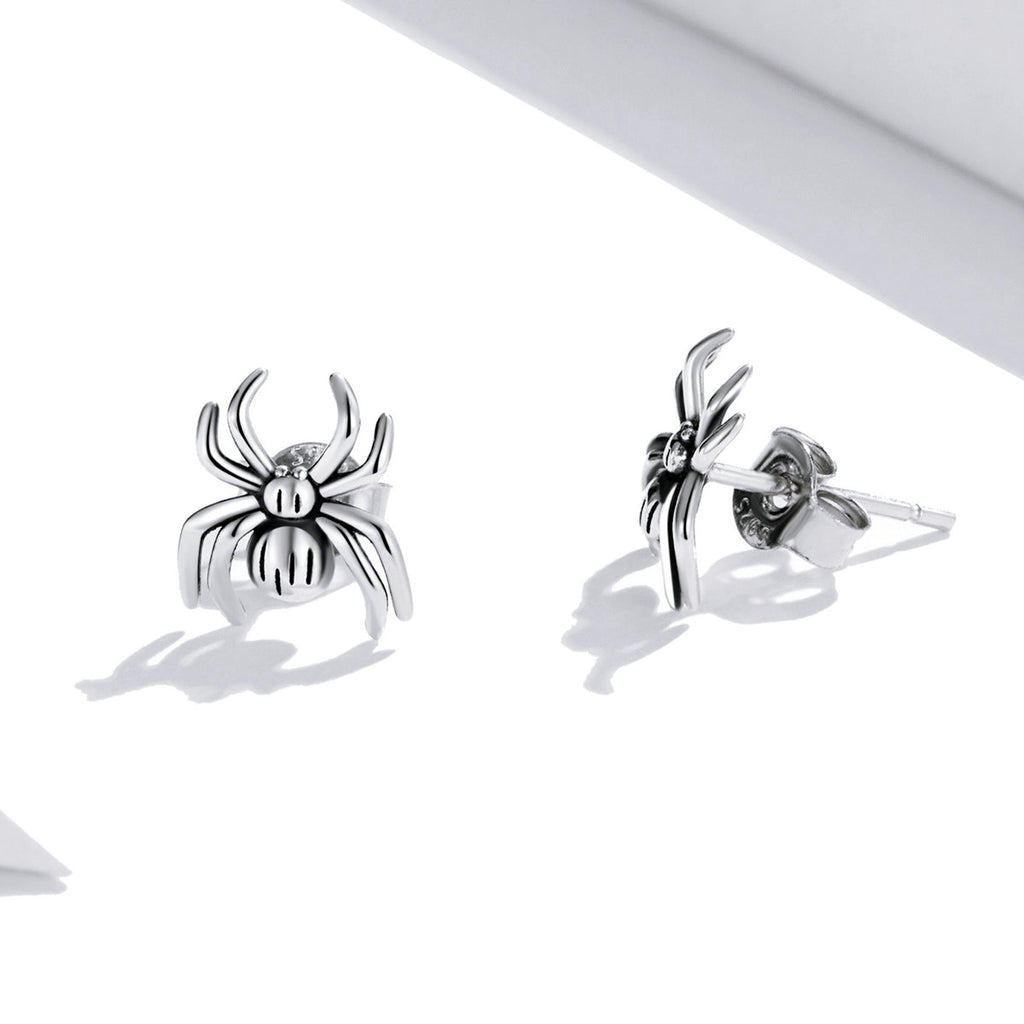 S925 Oxidized Silver Earrings for Women