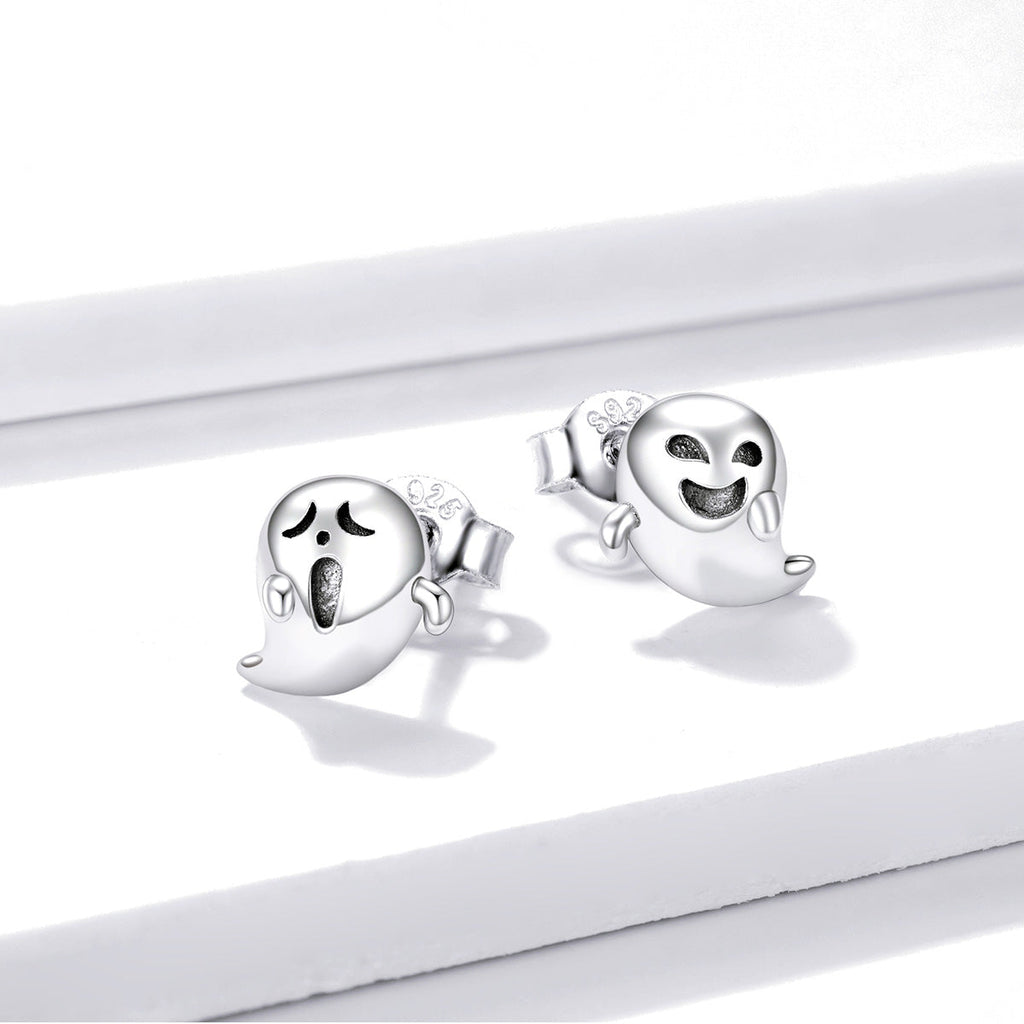 925 Sterling Silver Oxidized Silver Earrings