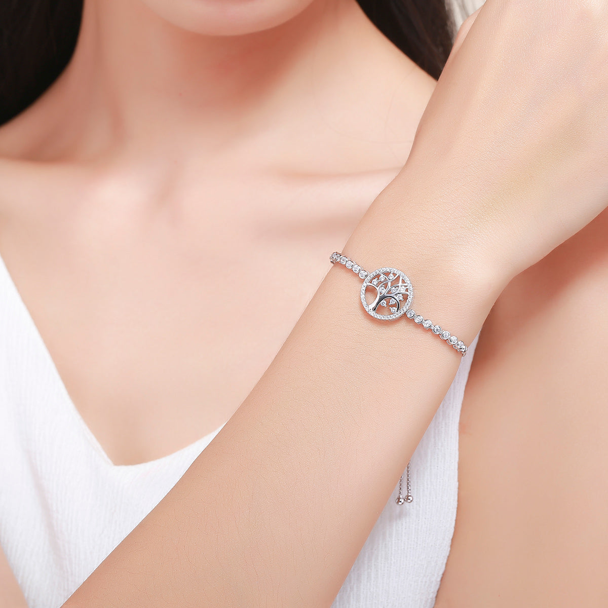 925 Sterling Silver Bracelet 25cm for Men