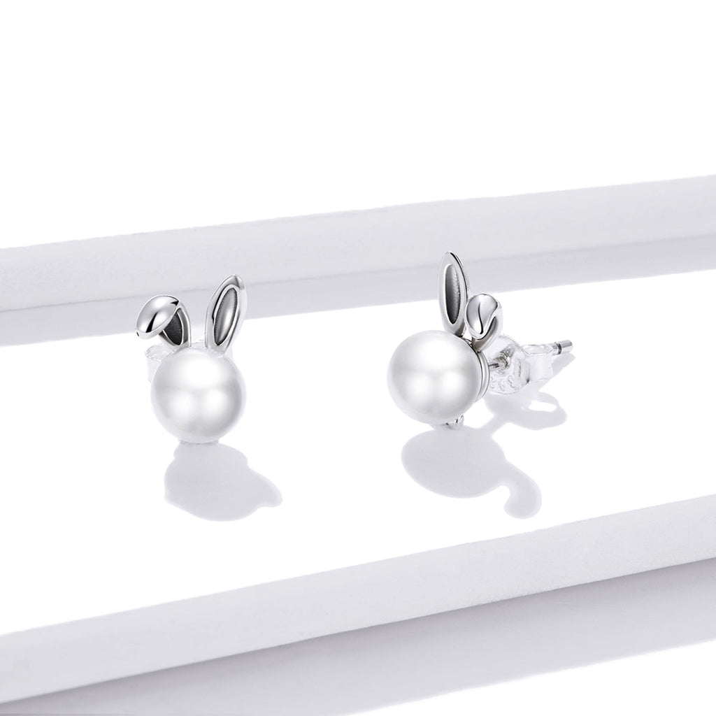 925 Sterling Silver Earrings with Quality Shell Pearl