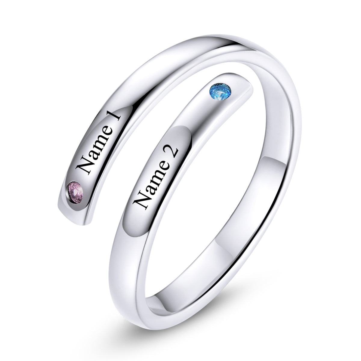 925 Sterling Silver Pavé Setting CZ Oxidized Silver Ring