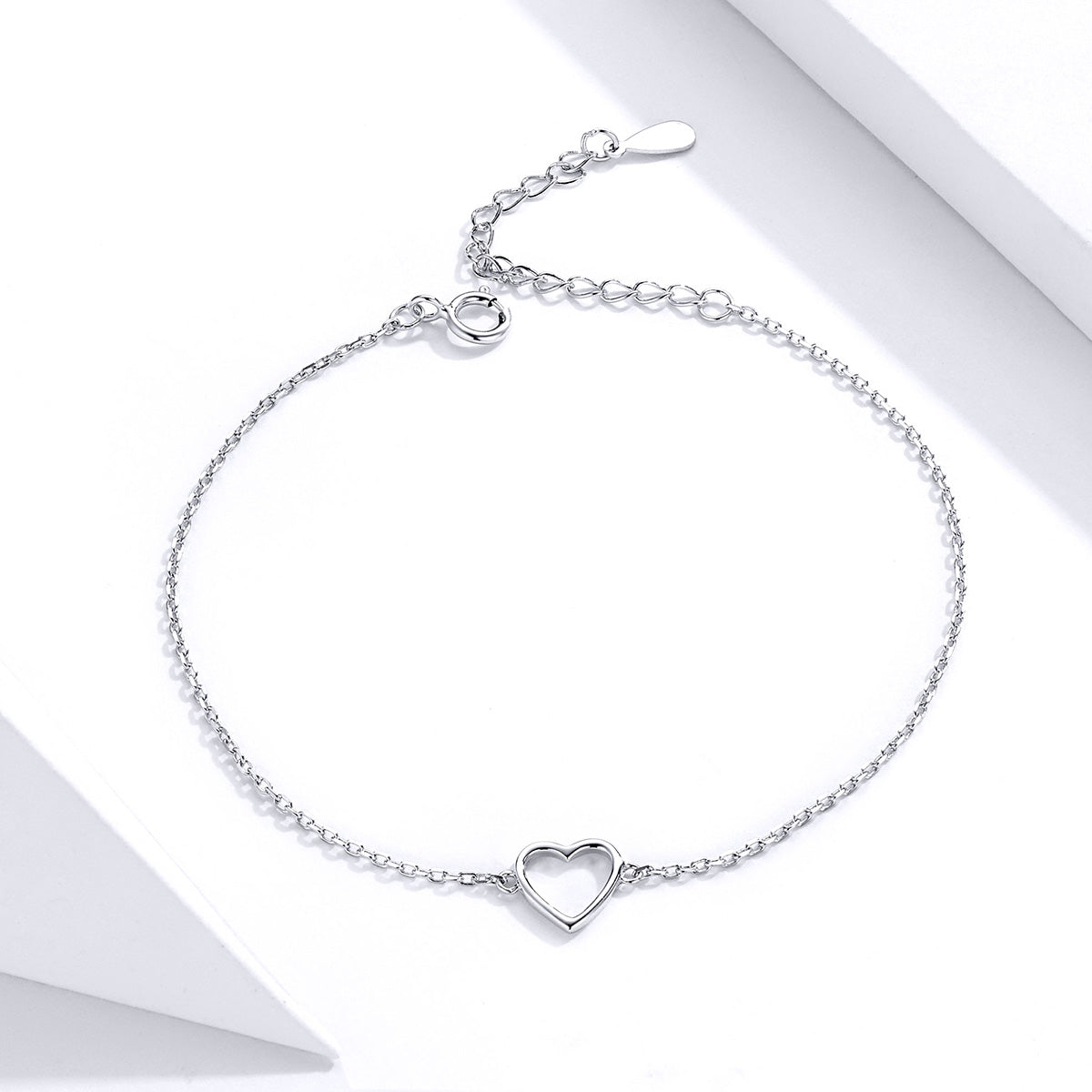 925 Sterling Silver Adjustable Bracelet for Women