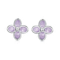 925 Sterling Silver Earrings with Enamel Process for Women