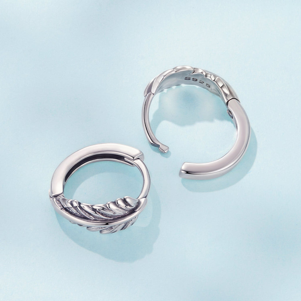 925 Sterling Silver Earrings with Oxidized Silver for Women
