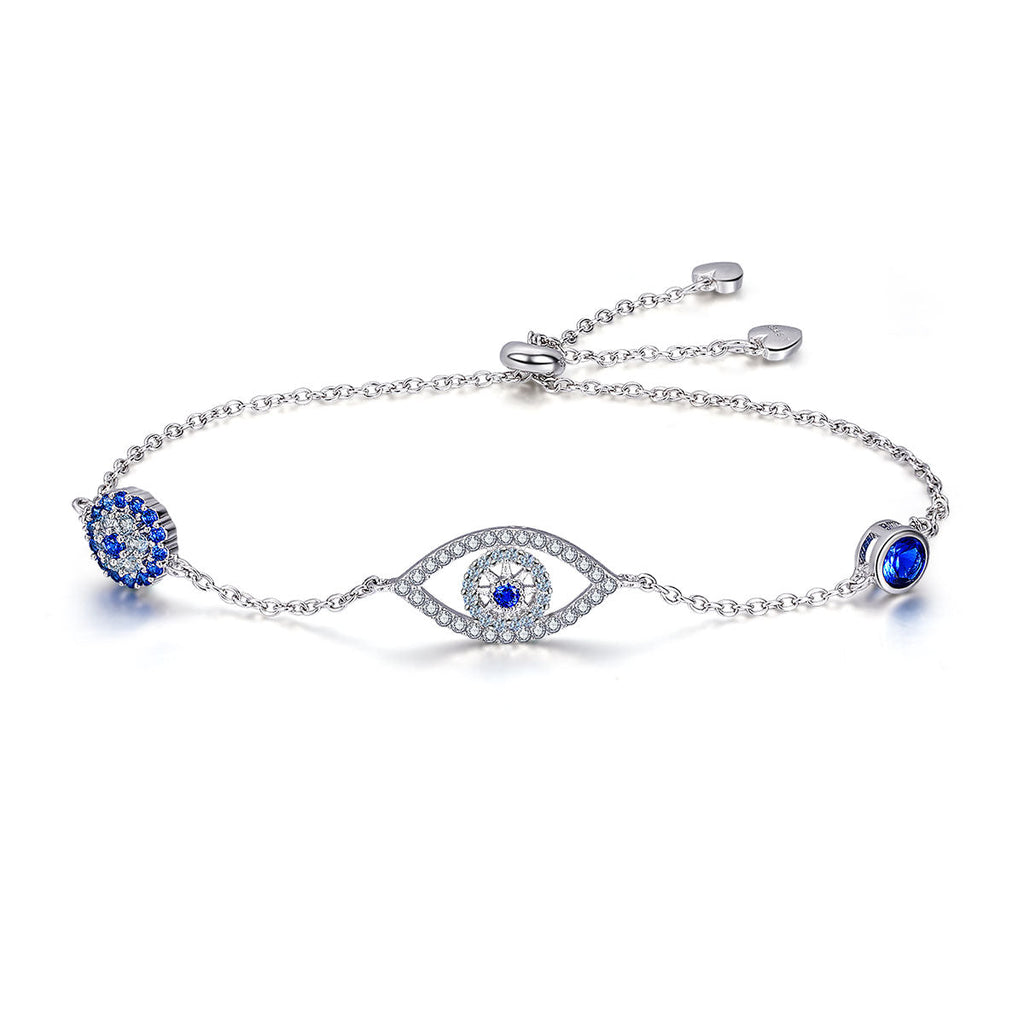 925 Sterling Silver Bracelet 22cm Length 0.9*2.2cm for Women