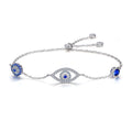 925 Sterling Silver Bracelet 22cm Length 0.9*2.2cm for Women