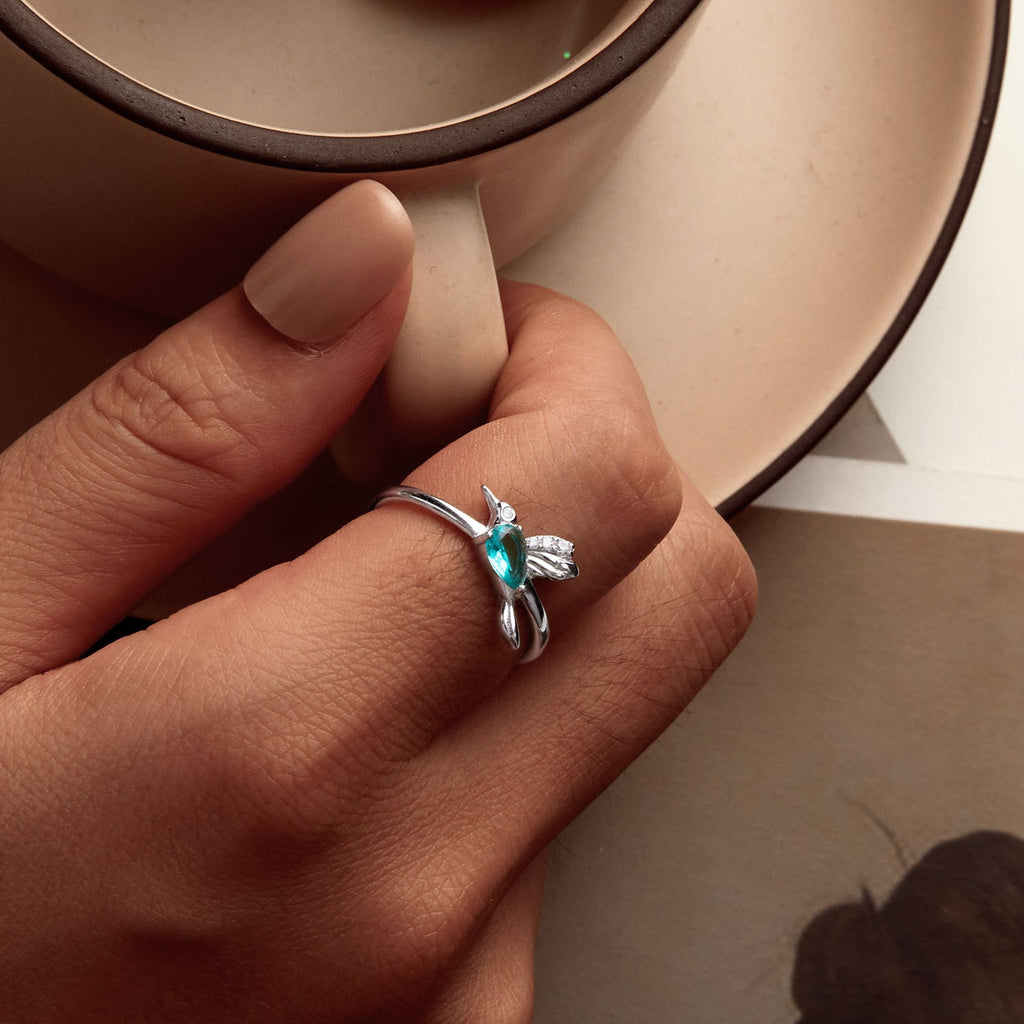 925 Sterling Silver Pavé CZ Ring