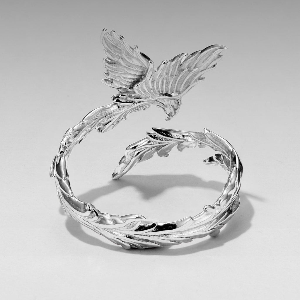 925 Sterling Silver White Gold Plated Rings