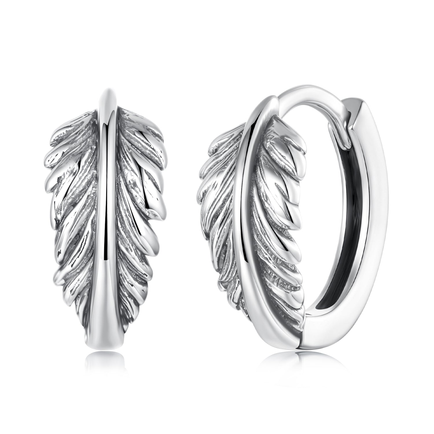 925 Sterling Silver Earrings with Oxidized Silver for Women