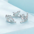 925 Sterling Silver Pavé Setting CZ Ring - Width 1.5-6.5mm for Women
