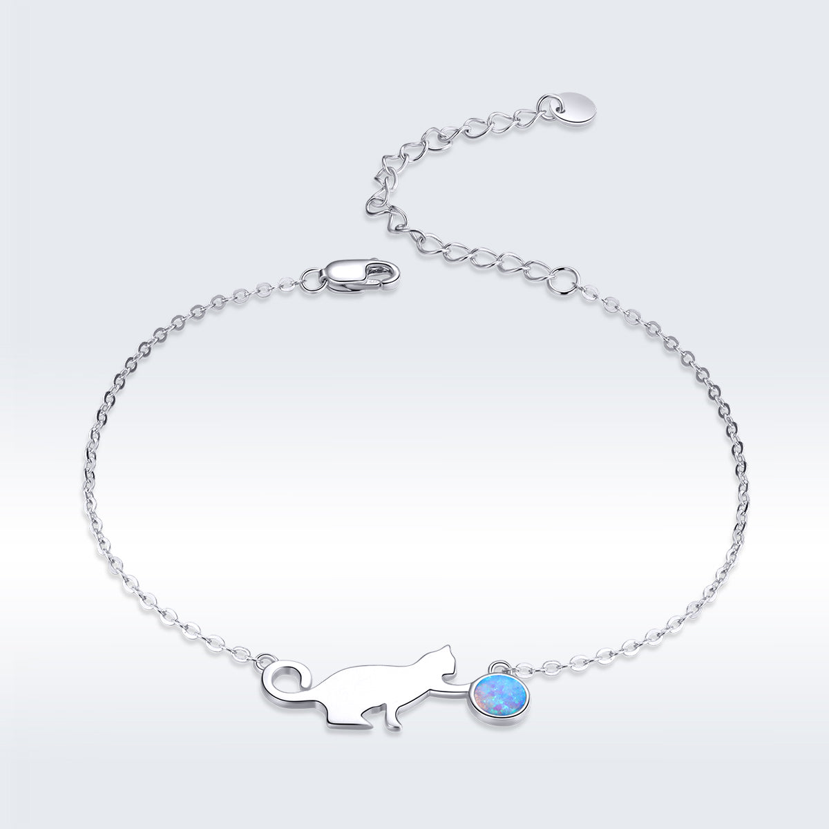 925 Sterling Silver Adjustable Bracelet for Unisex