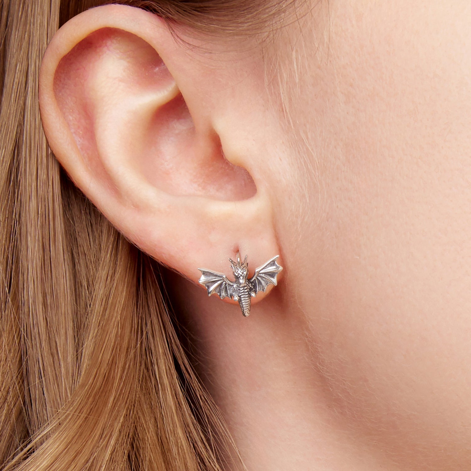 925 Sterling Silver Oxidized Silver Earrings for Women