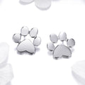 925 Sterling Silver Platinum Plated Earrings for Women