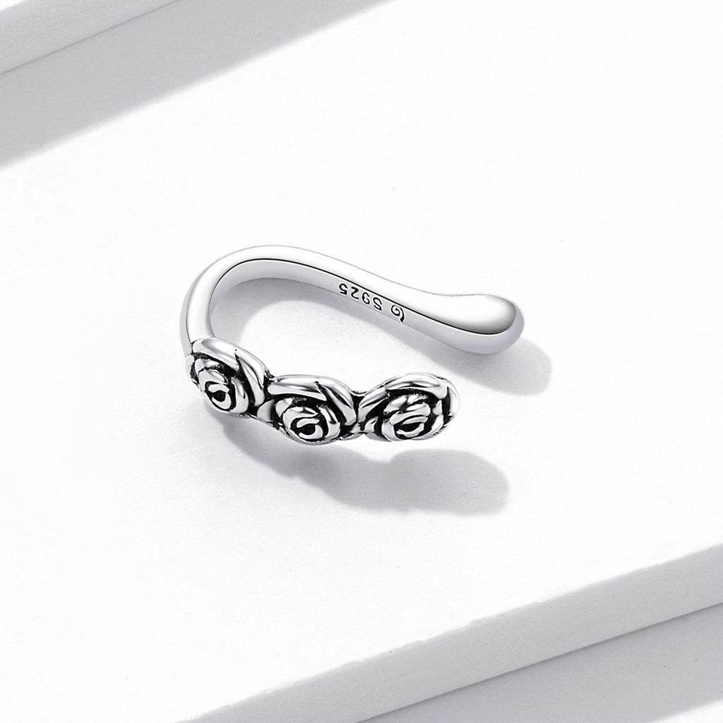 925 Sterling Silver Earrings 0.5*1.2cm for Women