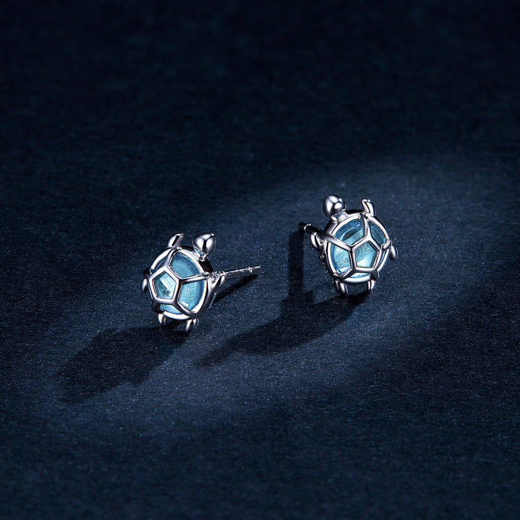 S925 Oxidized Silver Pavé Setting CZ Earrings for Women