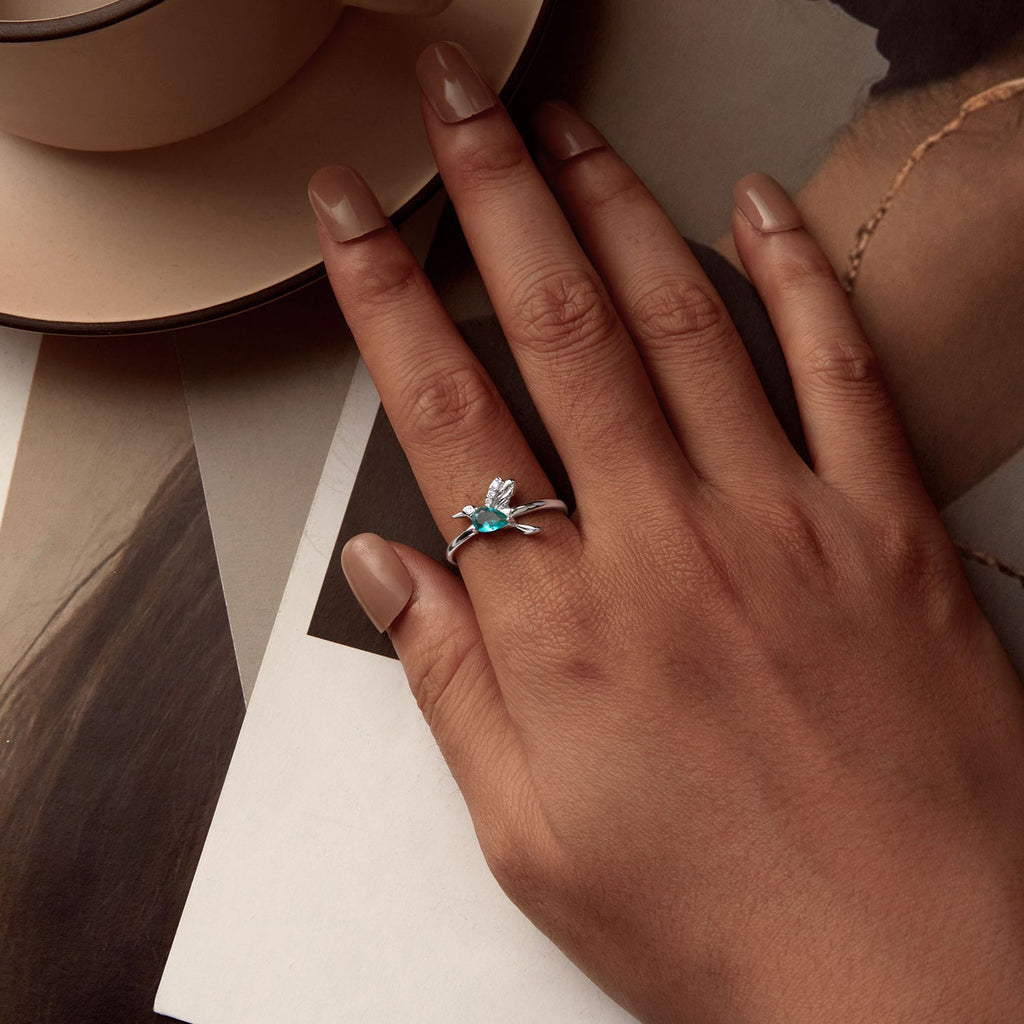 925 Sterling Silver Pavé CZ Ring