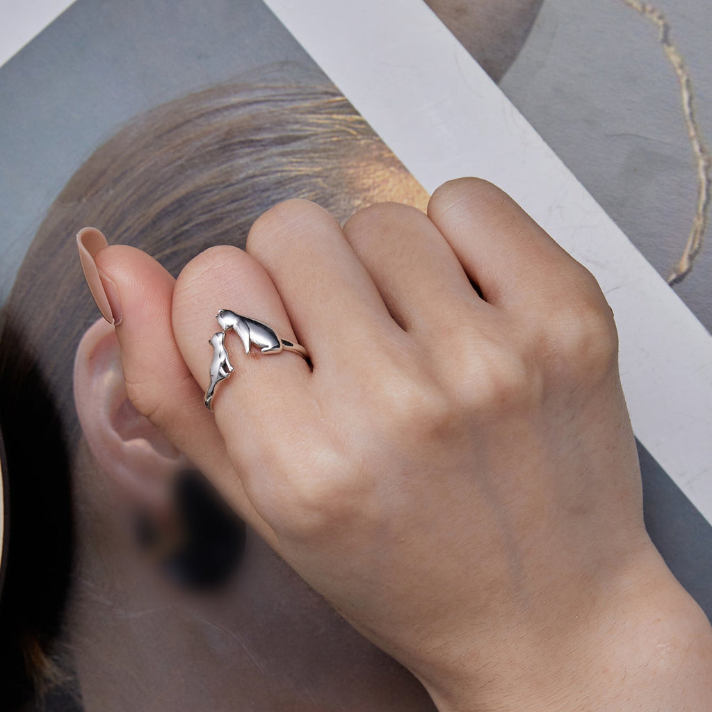 925 Sterling Silver Oxidized 1.8mm Width Ring