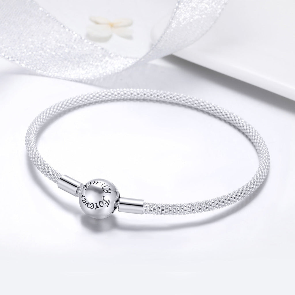 925 Sterling Silver SCB Bracelet Size 17.0cm