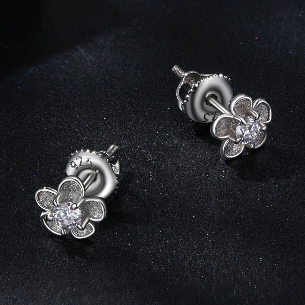 S925 Sterling Silver 3.00 Carat Moissanite Earrings for Women