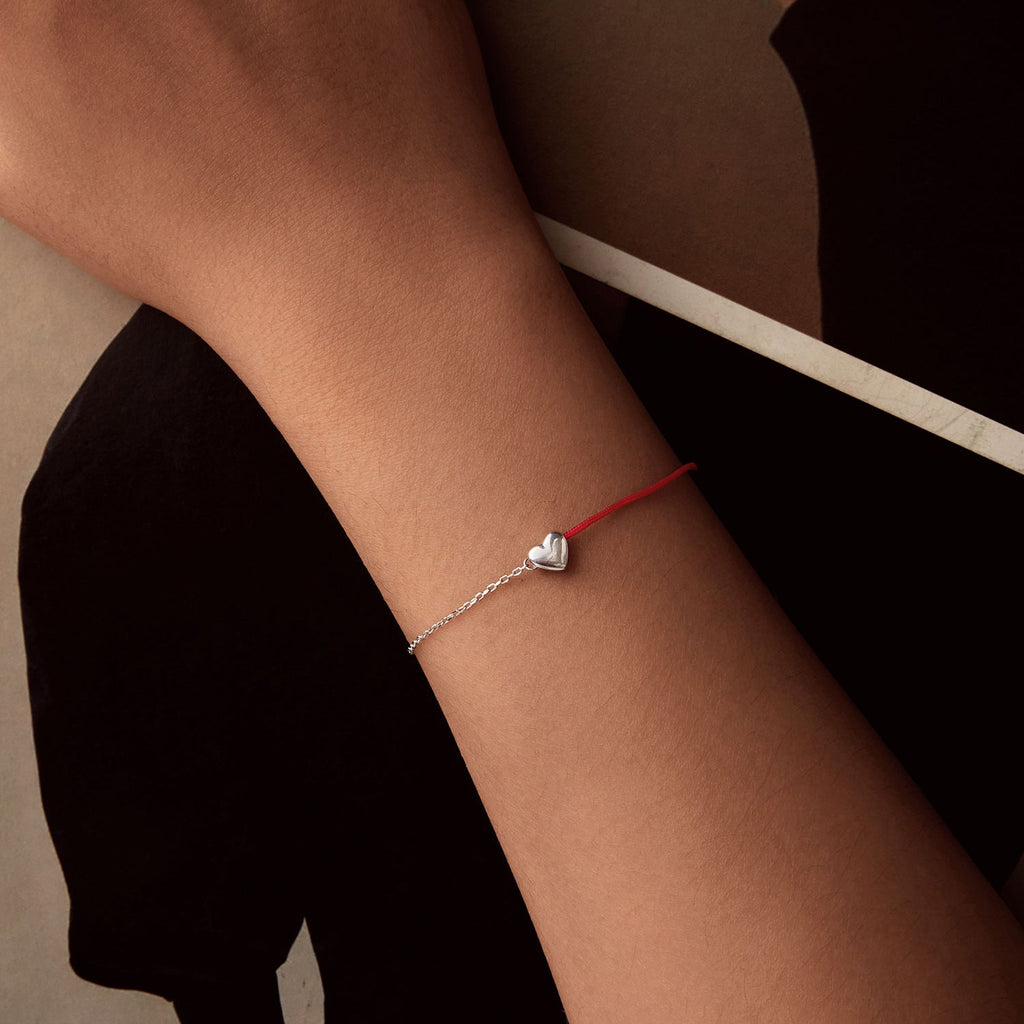 925 Sterling Silver & Plated White Gold 160+30mm Bracelet