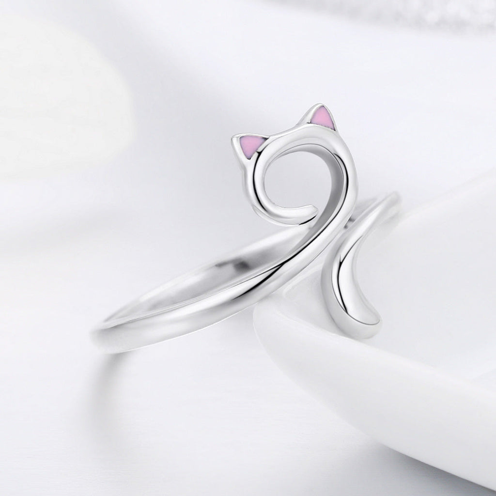 S925 Sterling Silver Adjustable Ring for Women
