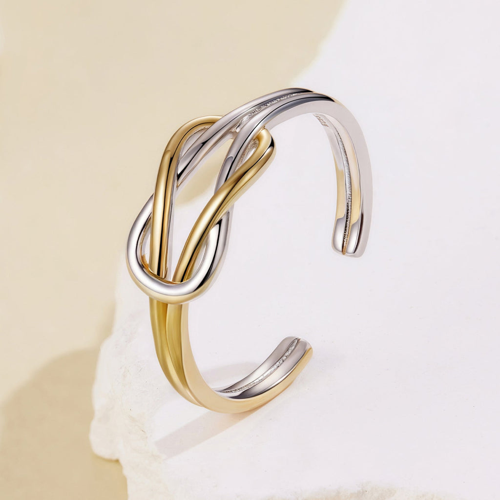 925 Sterling Silver Plated White Gold Ring for Women