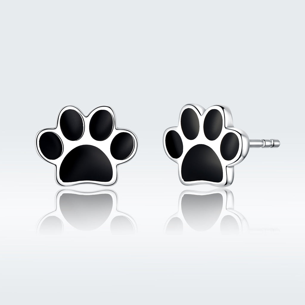 925 Sterling Silver Earrings with Enamel Finish