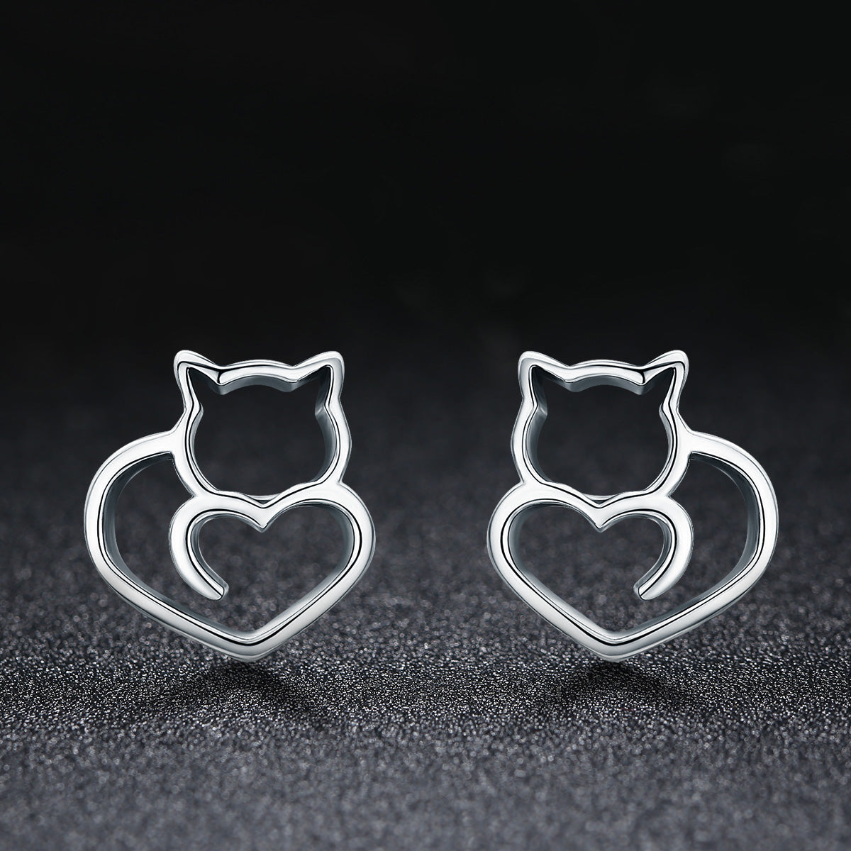 925 Sterling Silver Oxidized Earrings