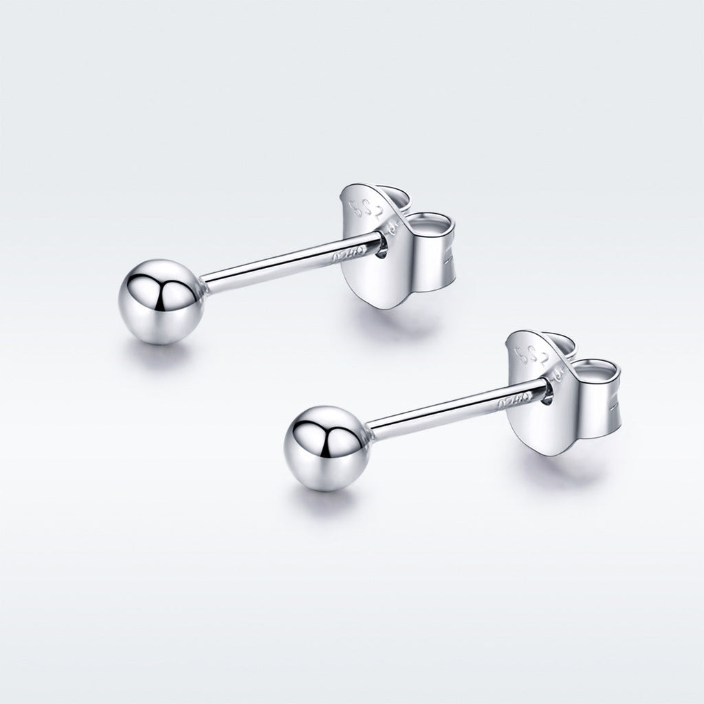 925 Sterling Silver Stud Earrings for Women