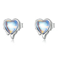 925 Sterling Silver Moonstone Earrings for Women