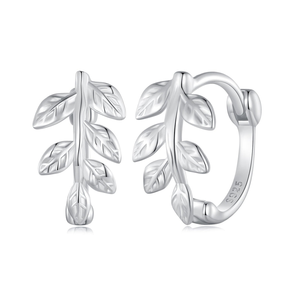 S925 Sterling Silver Earrings for Women 12x7mm