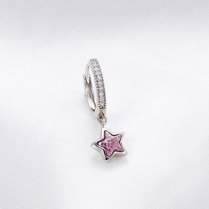 925 Sterling Silver Earrings with Pavé Setting CZ for Women
