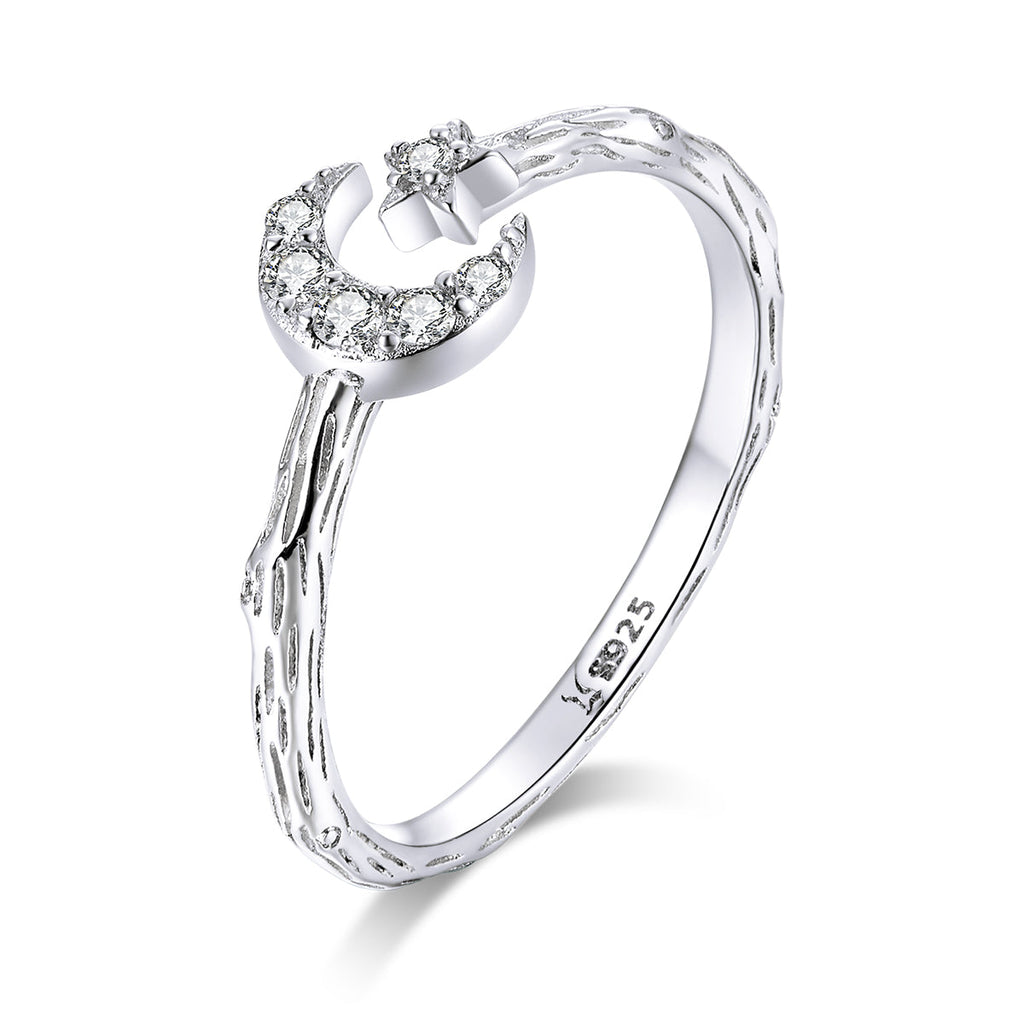 925 Sterling Silver Custom Ring with Pave Setting CZ