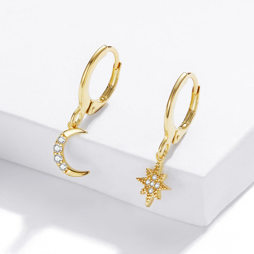 925 Sterling Silver Earrings with Pavé Setting CZ for Women