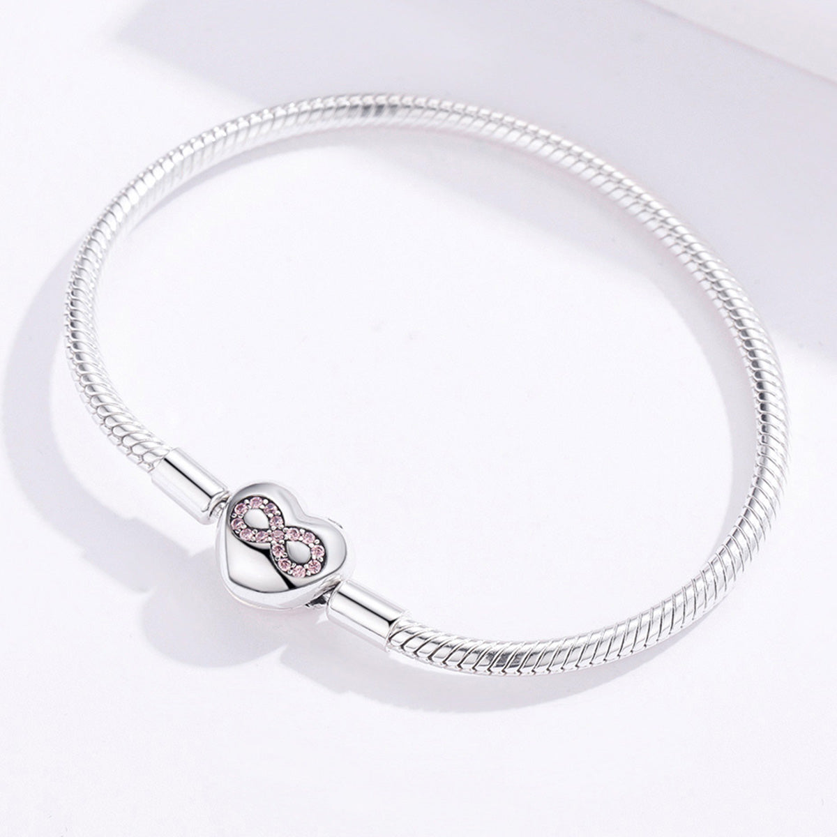 925 Sterling Silver Bracelet 17.0cm for Women