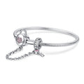 925 Sterling Silver Bracelet 17cm for Women