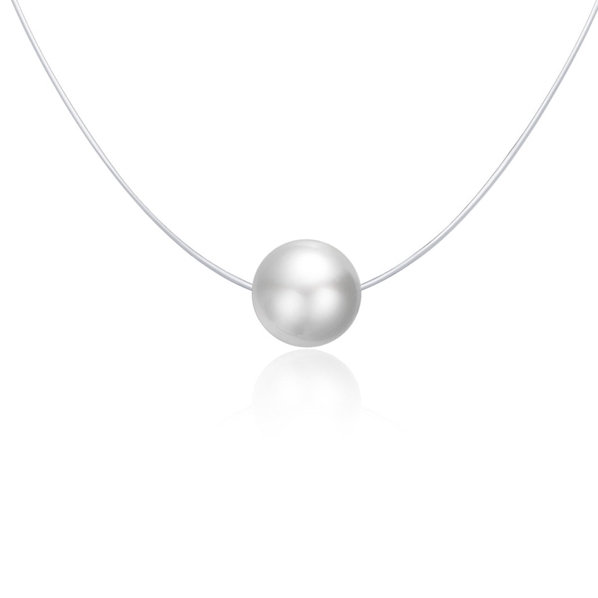 925 Sterling Silver Necklace 40cm for Women