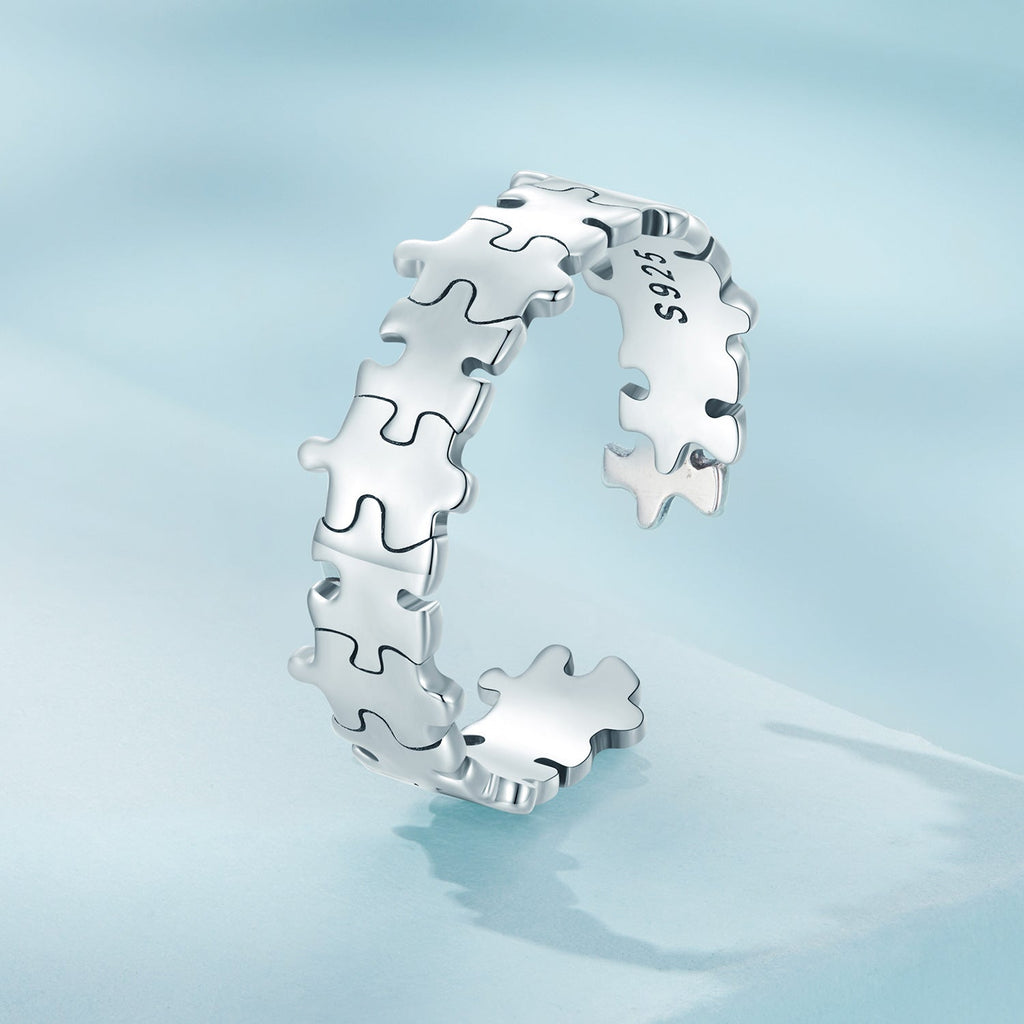 925 Sterling Silver Oxidized 6mm Ring
