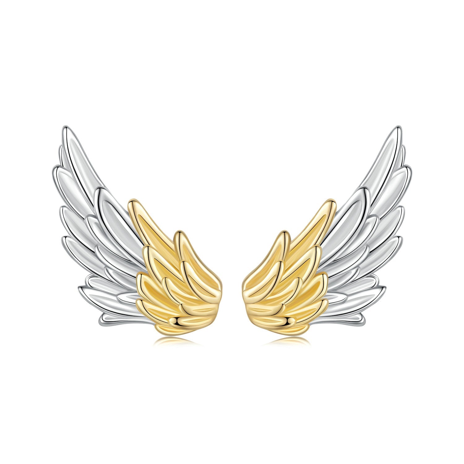 925 Sterling Silver Earrings with White Gold Plating for Women
