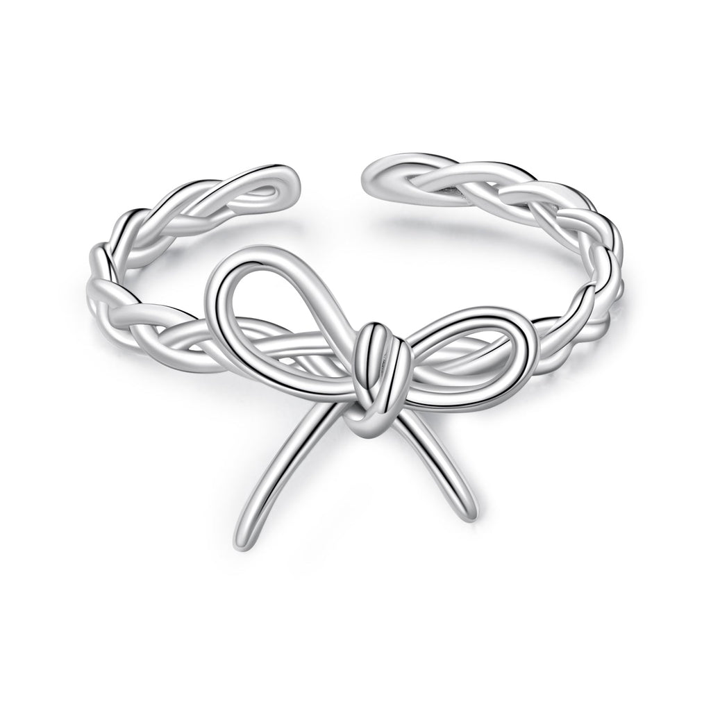925 Sterling Silver Plated White Gold Minimalist Pendant Necklace for Women