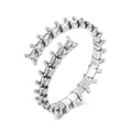 925 Sterling Silver Oxidized Silver Width 0.22-0.37cm Rings