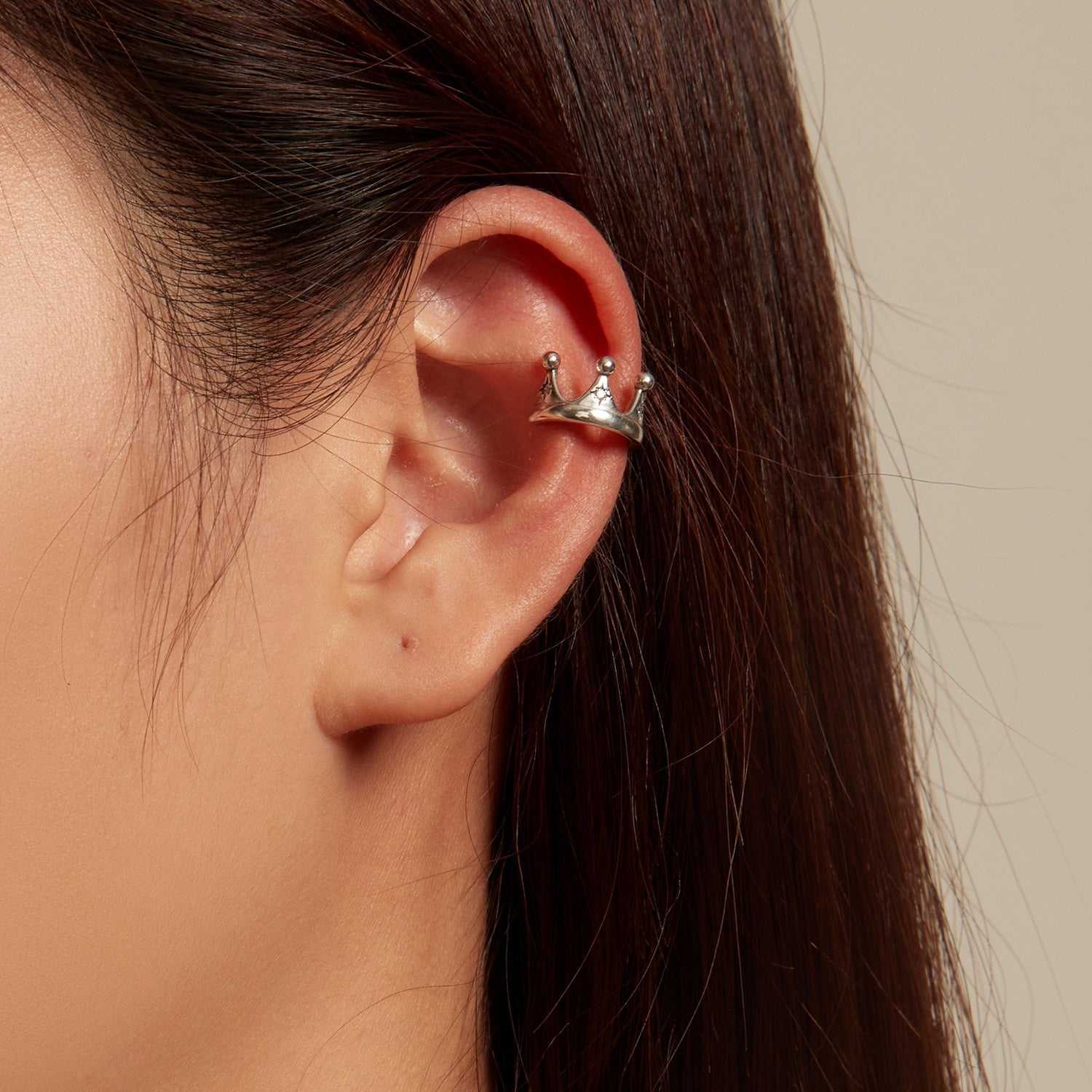 S925 Sterling Silver Earrings with Pavé Setting and CZ