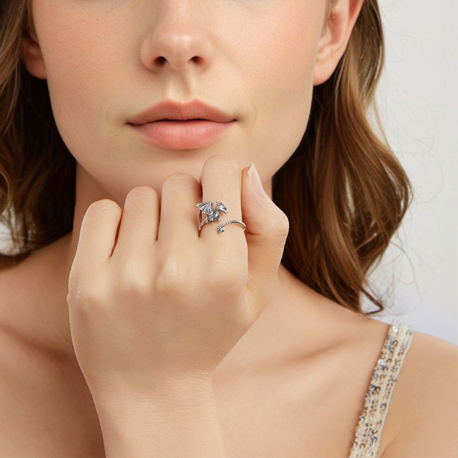 925 Sterling Silver Oxidized Rings for Women